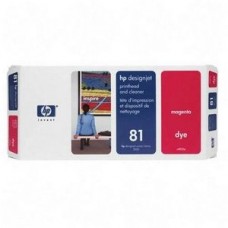 CAP IMPRIMARE & CLEANER DYE MAGENTA NR81 C4952A ORIGINAL HP DESIGNJET 5000