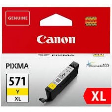 CARTUS YELLOW CLI-571XLY 11ML ORIGINAL CANON PIXMA MG6850