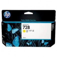 CARTUS YELLOW NR728 F9J65A 130ML ORIGINAL HP DESIGNJET T730