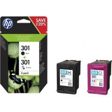 COMBO PACK NR301 BK+COL N9J72AE ORIGINAL HP DESKJET 2050